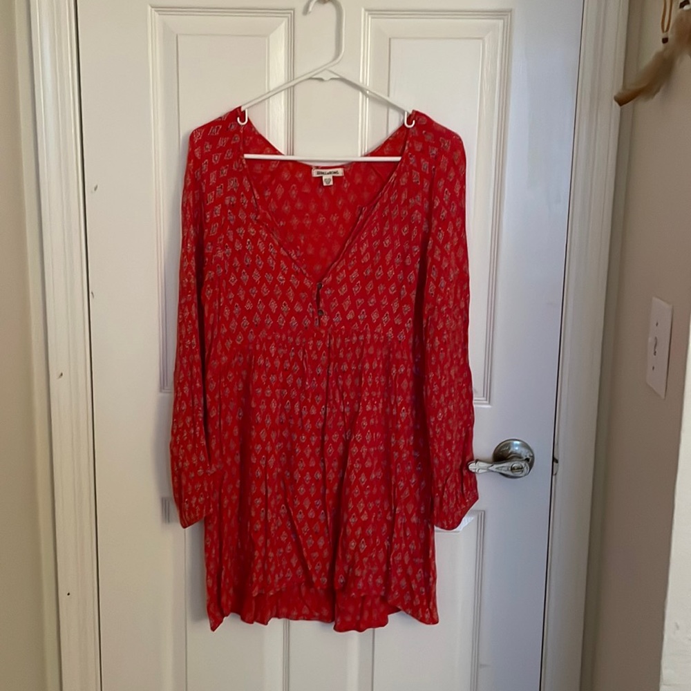 Billabong long sleeve dress